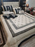 CS-702: Bridal 10 Piece Comforter Set (Block Printing & Premium Quality Cotton Satin)