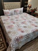 PC-753: 4 Pillows Cotton Bed Sheet
