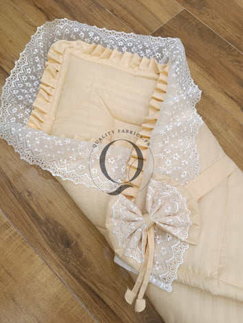 Frill Theme - Sleeping Bag (Butter Milk)