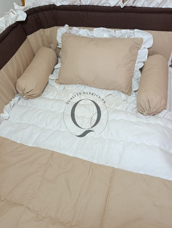 CS-1015: Frill Theme Cot Bedding Set