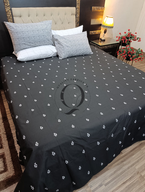 PC-1024: 4 Pillows Cotton Bed Sheet