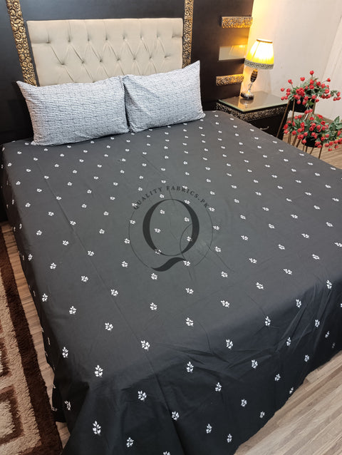 PC-1024: 4 Pillows Cotton Bed Sheet