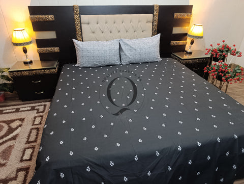 PC-1024: 4 Pillows Cotton Bed Sheet
