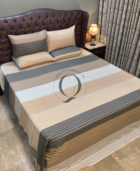 PC-1086: 4 Pillows Cotton Bed Sheet