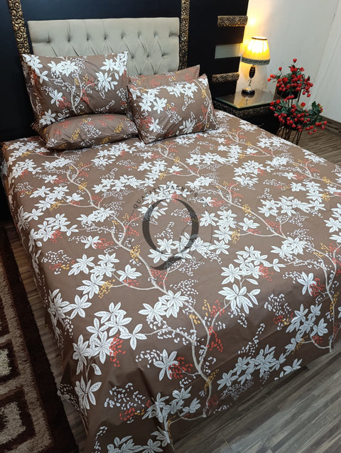 PC-1113: 4 Pillows Cotton Bed Sheet