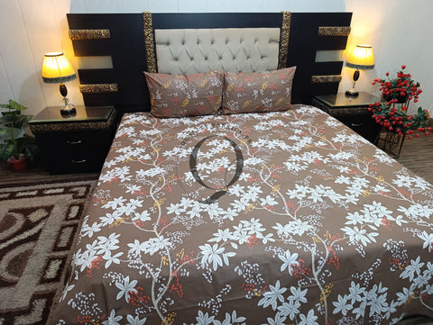 PC-1113: 4 Pillows Cotton Bed Sheet
