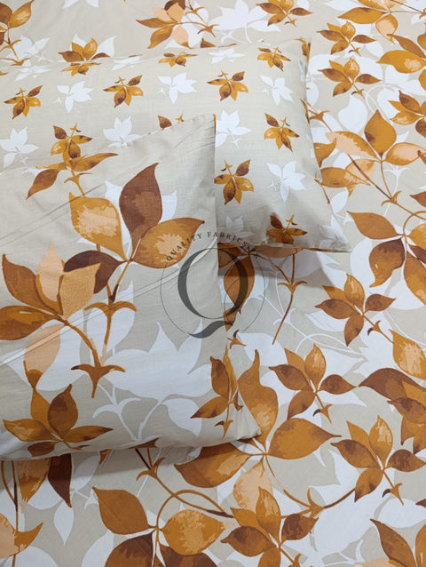 PC-1114: 4 Pillows Cotton Bed Sheet