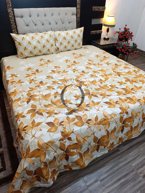 PC-1114: 4 Pillows Cotton Bed Sheet