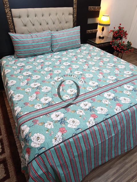 PC-1115: 4 Pillows Cotton Bed Sheet