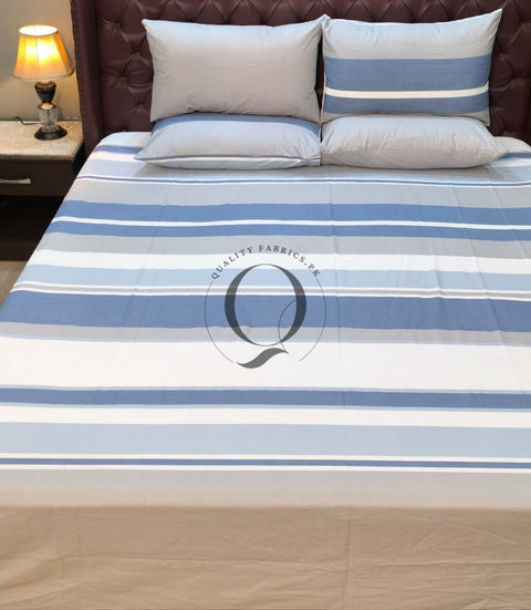 PC-1123: 4 Pillows Cotton Bed Sheet