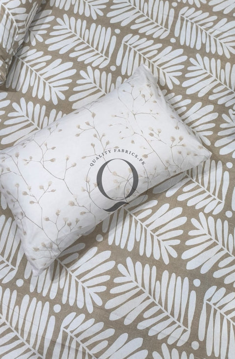 PC-1125: 4 Pillows Cotton Bed Sheet