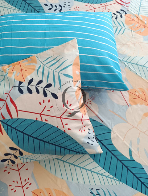PC-1131: 4 Pillows Cotton Bed Sheet