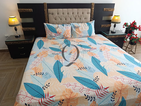PC-1131: 4 Pillows Cotton Bed Sheet