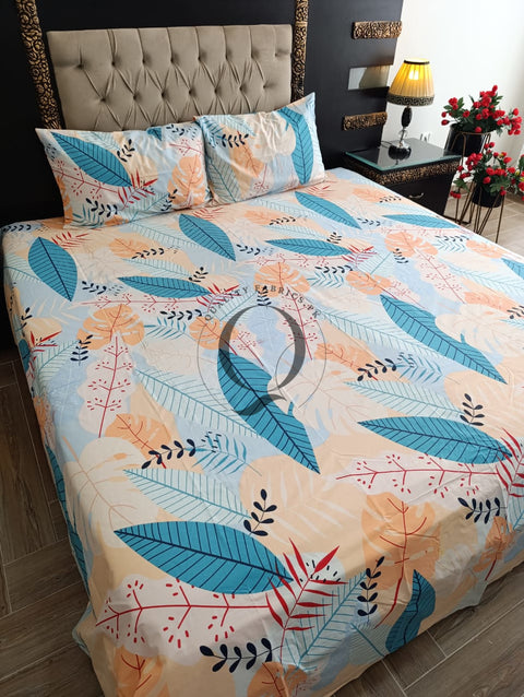 PC-1131: 4 Pillows Cotton Bed Sheet