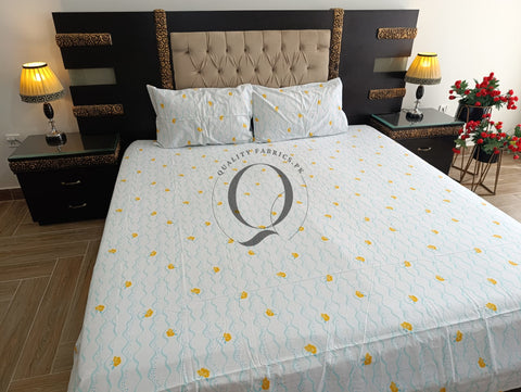 PC-1132: 4 Pillows Cotton Bed Sheet