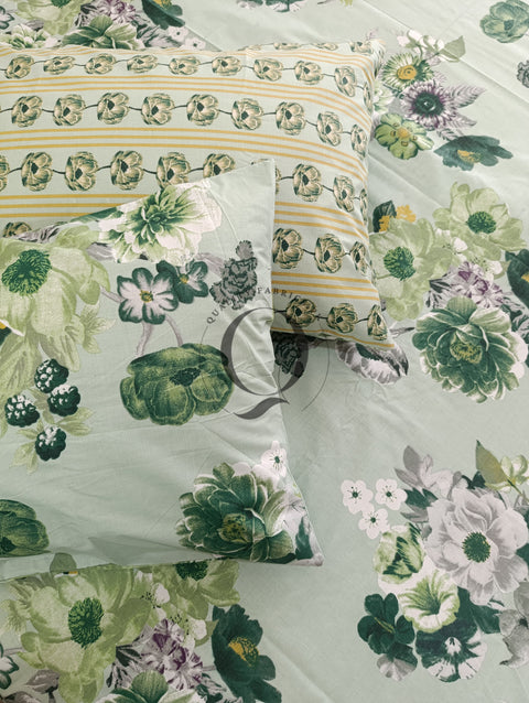 PC-1146: 4 Pillows Cotton Bed Sheet