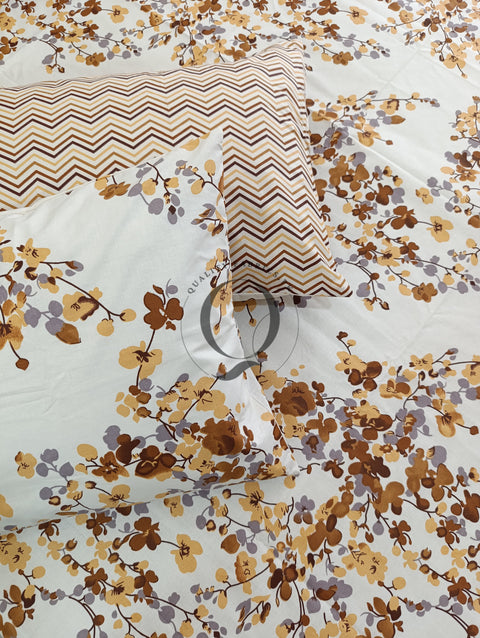 PC-1148: 4 Pillows Cotton Bed Sheet
