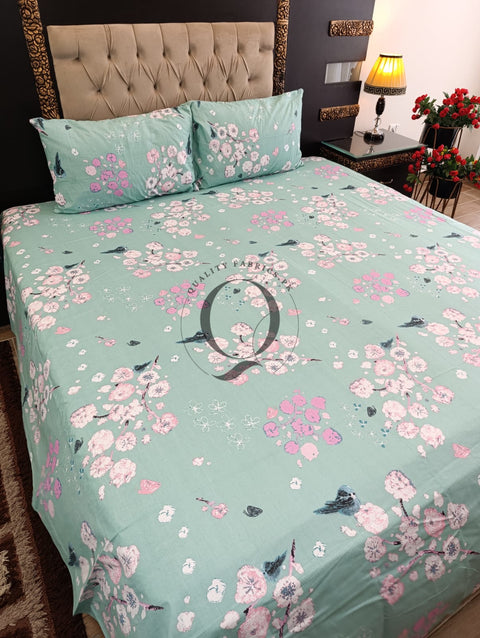 PC-1151: 4 Pillows Cotton Bed Sheet