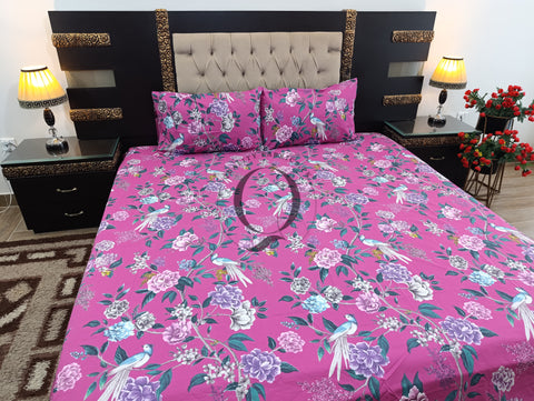 PC-1152: 4 Pillows Cotton Bed Sheet