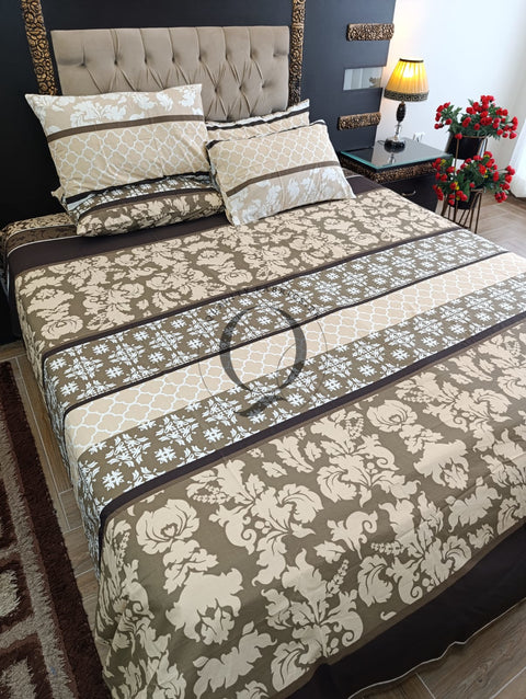 PC-1156: 4 Pillows Cotton Bed Sheet