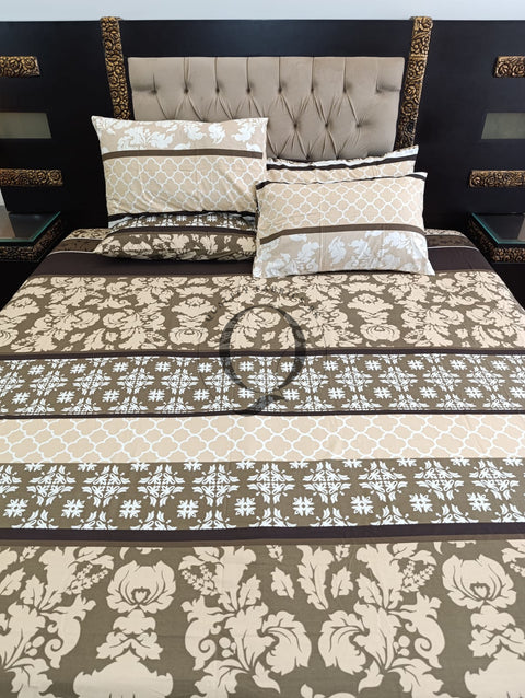 PC-1156: 4 Pillows Cotton Bed Sheet