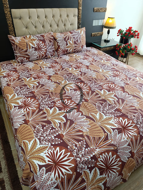 PC-1167: 4 Pillows Cotton Bed Sheet