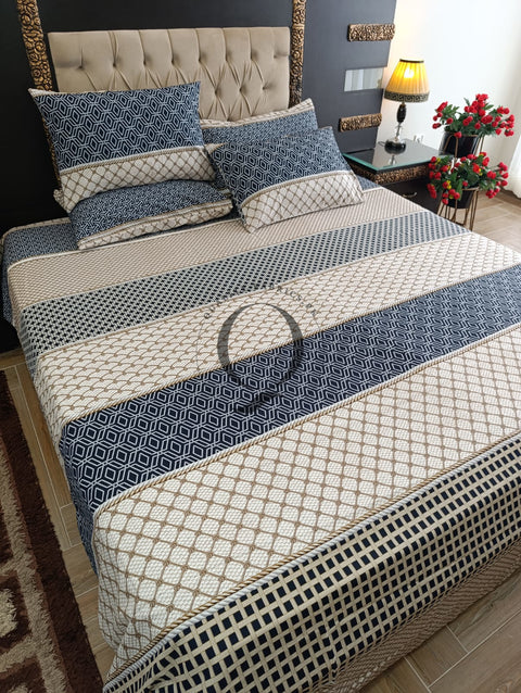 PC-1166: 4 Pillows Cotton Bed Sheet