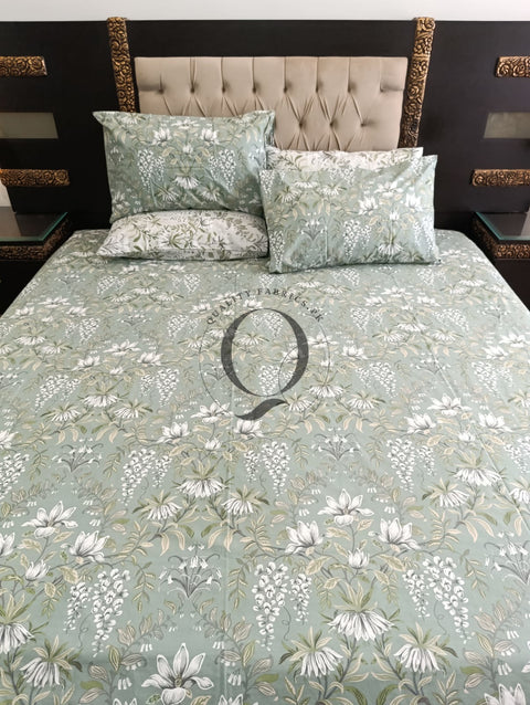 PC-1170: 4 Pillows Cotton Bed Sheet