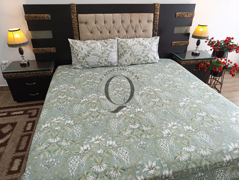 PC-1170: 4 Pillows Cotton Bed Sheet