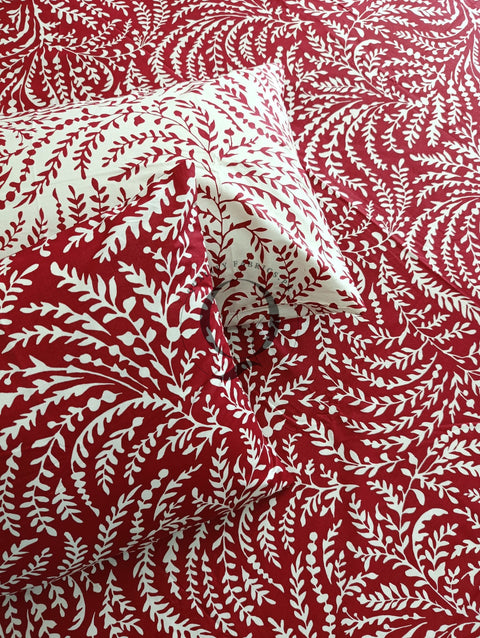 PC-1173: 4 Pillows Cotton Bed Sheet
