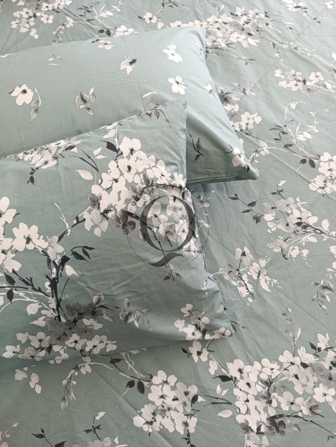 PC-1182: 4 Pillows Cotton Bed Sheet