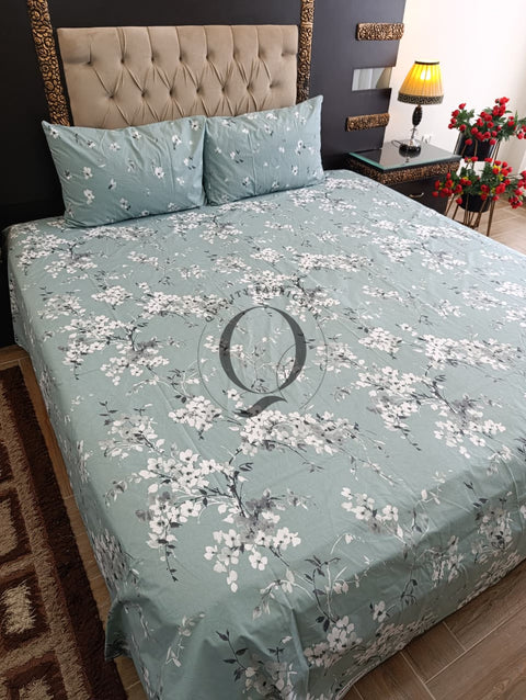 PC-1182: 4 Pillows Cotton Bed Sheet