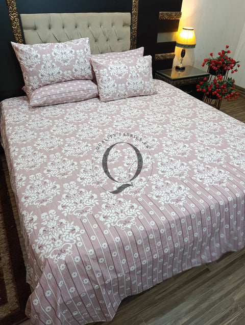 PC-1185: 4 Pillows Cotton Bed Sheet