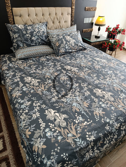 PC-1185: 4 Pillows Cotton Bed Sheet