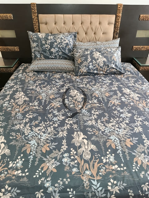 PC-1185: 4 Pillows Cotton Bed Sheet