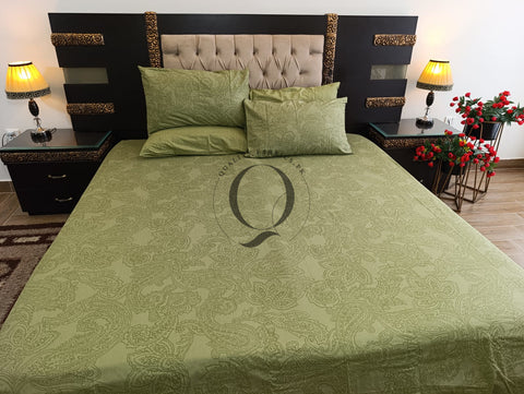 PC-1190: 4 Pillows Cotton Bed Sheet