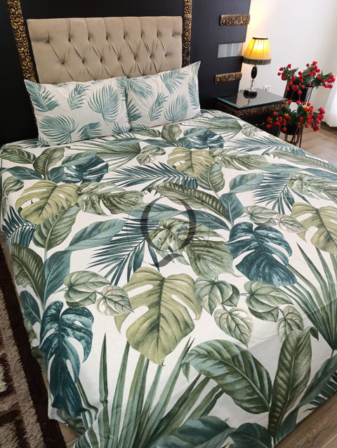 PC-1193: 4 Pillows Cotton Bed Sheet