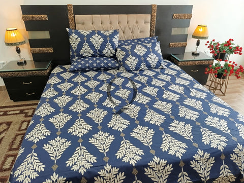 PC-1205: 4 Pillows Cotton Bed Sheet