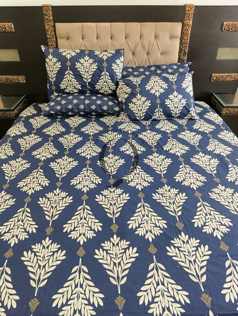 PC-1205: 4 Pillows Cotton Bed Sheet