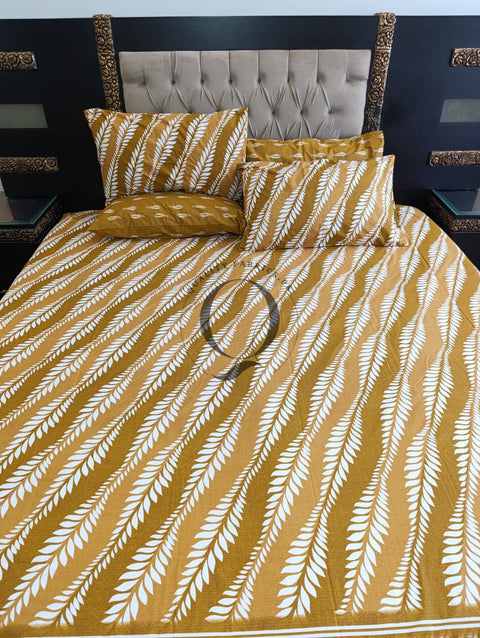 PC-1207: 4 Pillows Cotton Bed Sheet