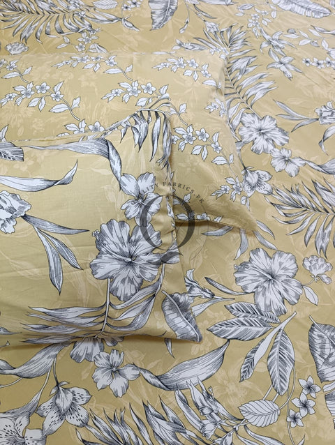PC-1209: 4 Pillows Cotton Bed Sheet