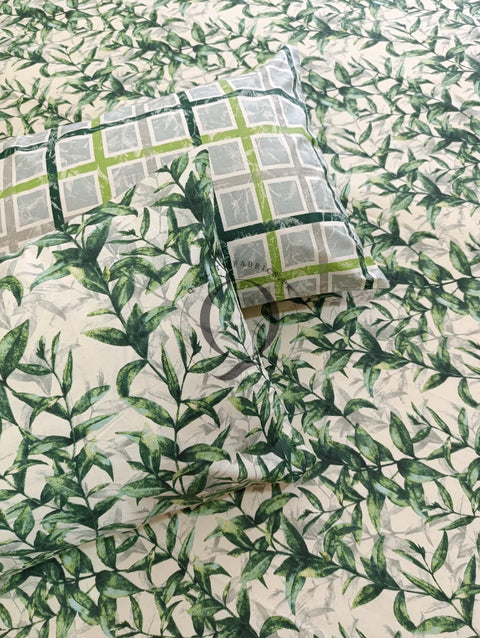 PC-1211: 4 Pillows Cotton Bed Sheet