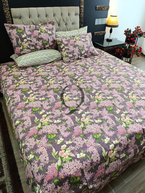 PC-1210: 4 Pillows Cotton Bed Sheet