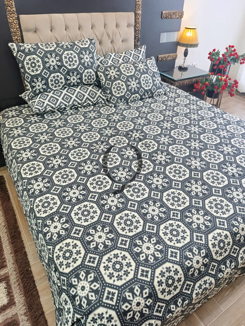 PC-1212: 4 Pillows Cotton Bed Sheet
