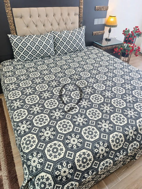 PC-1212: 4 Pillows Cotton Bed Sheet