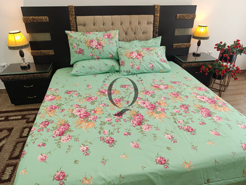 PC-1213: 4 Pillows Cotton Bed Sheet