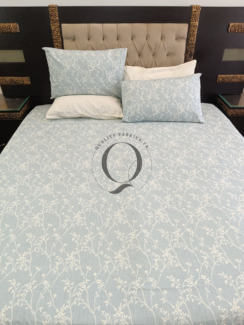 PC-1214: 4 Pillows Cotton Bed Sheet