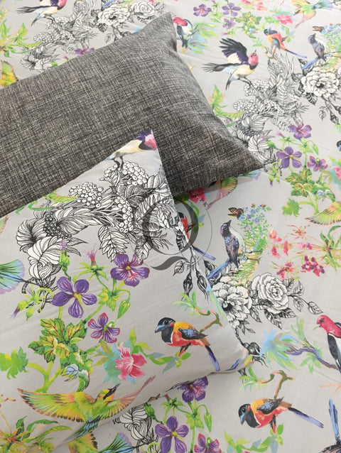 PC-1218: 4 Pillows Cotton Bed Sheet