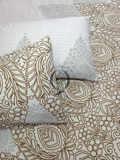 PC-1222: 4 Pillows Cotton Bed Sheet