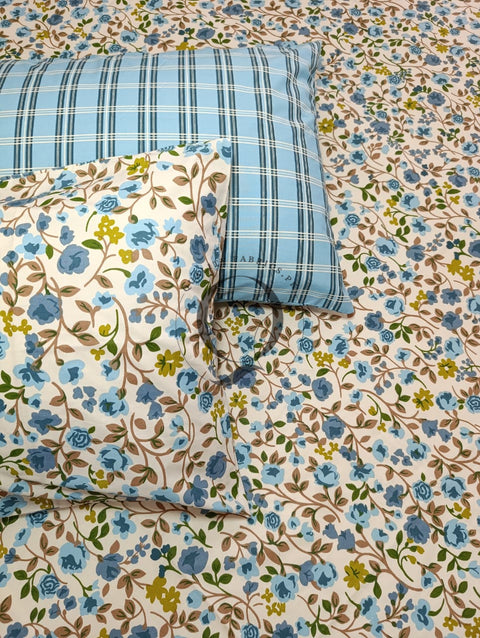 PC-1225: 4 Pillows Cotton Bed Sheet